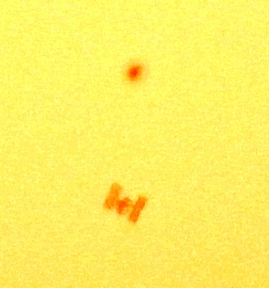 ISS-Sun